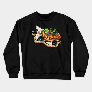 Hot Dog/Rod Racer Crewneck Sweatshirt